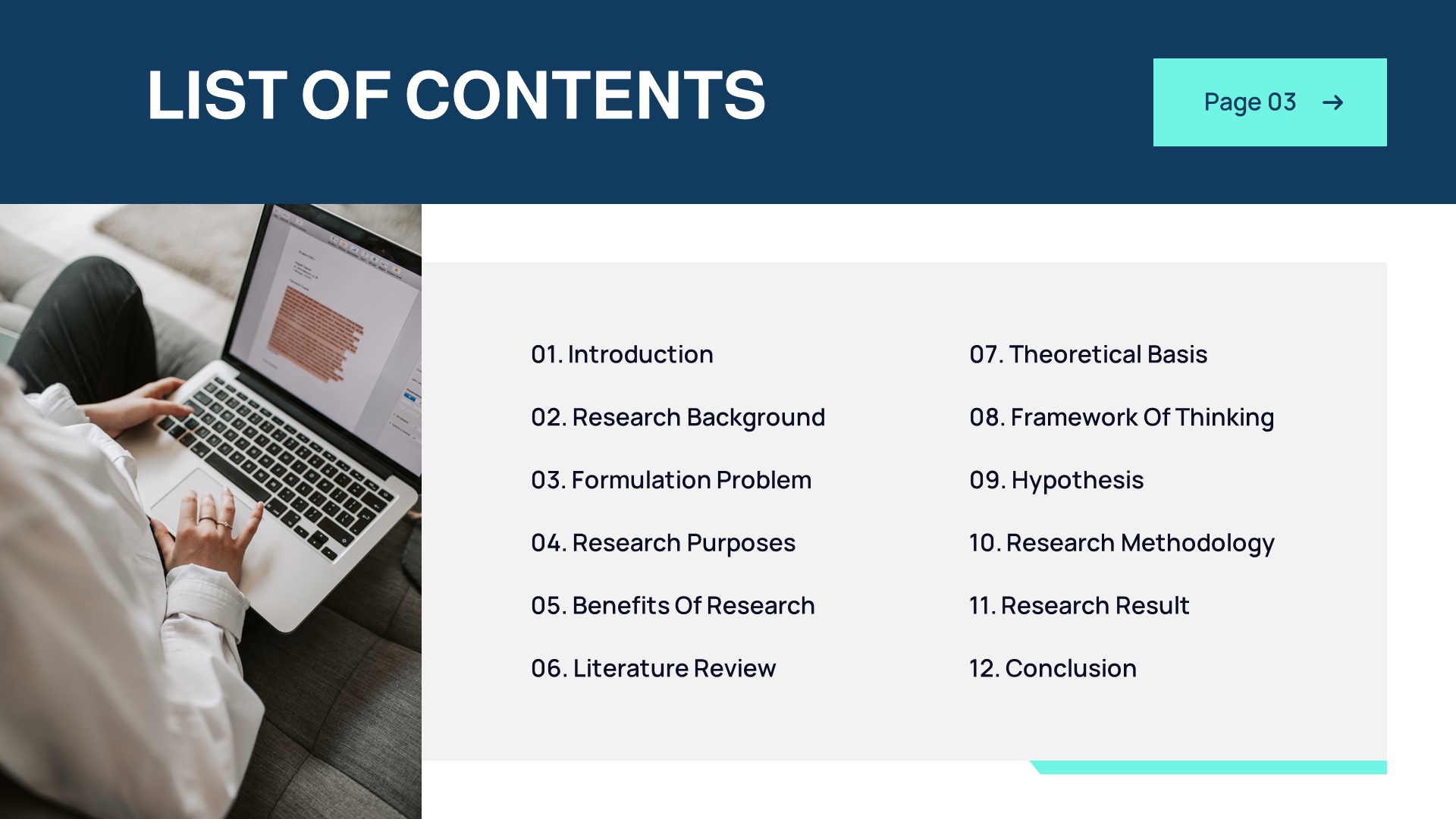 Thesis - Education University Google Slides Template, Presentation ...