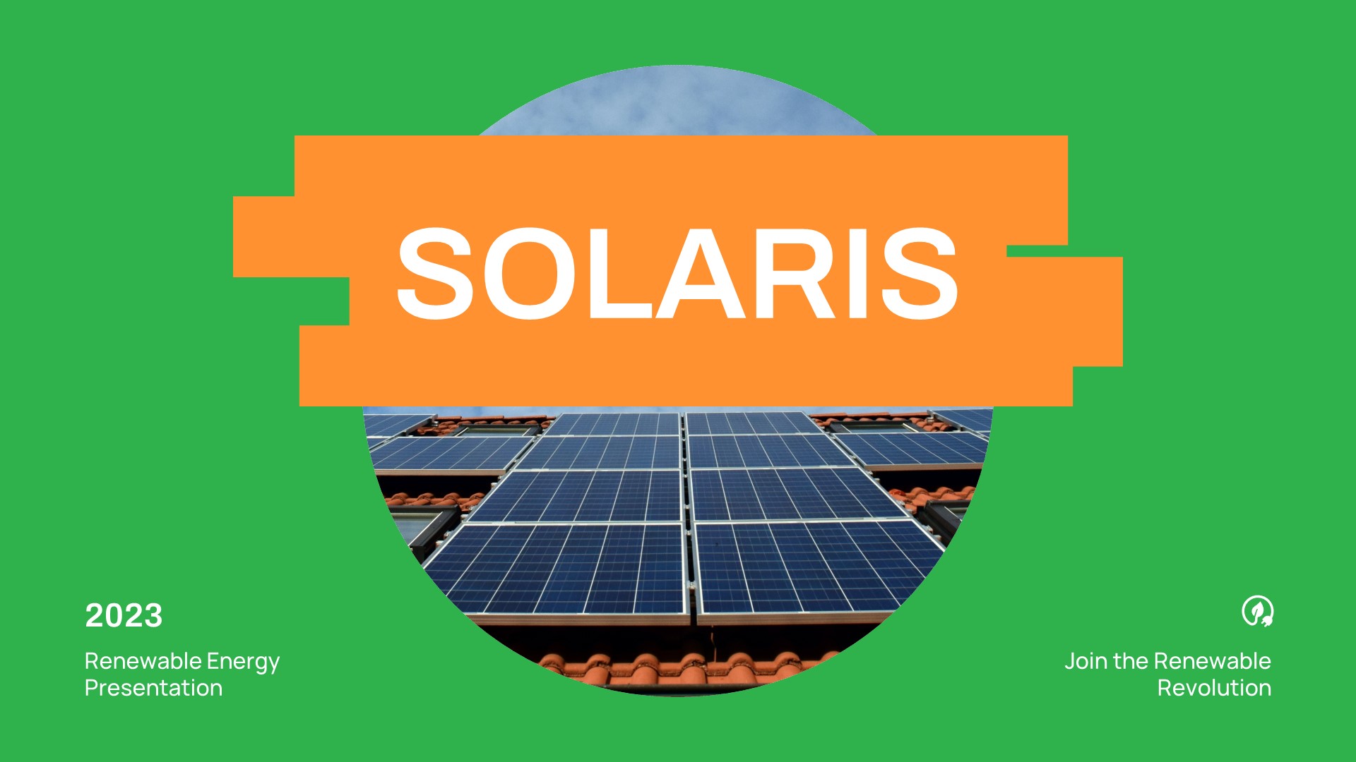 Solaris Renewable Energy Google Slides Template, Presentation Templates
