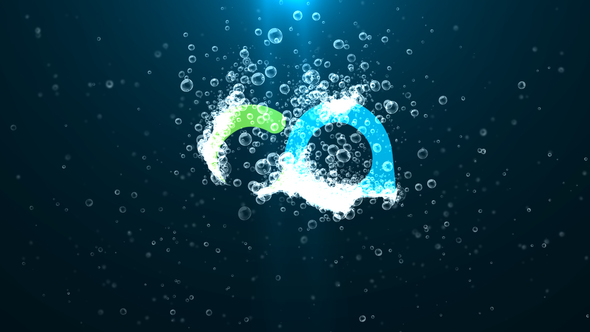 Underwater Logo Reveal Intro