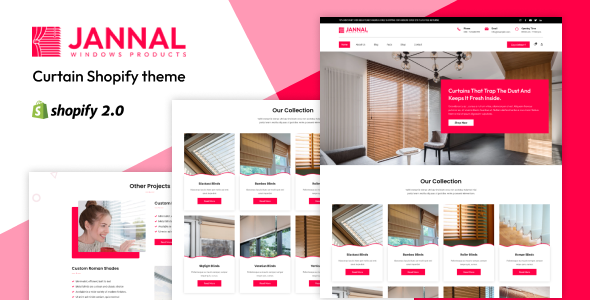 Jannal – Shopify Windows, Curtains & Blinds Store