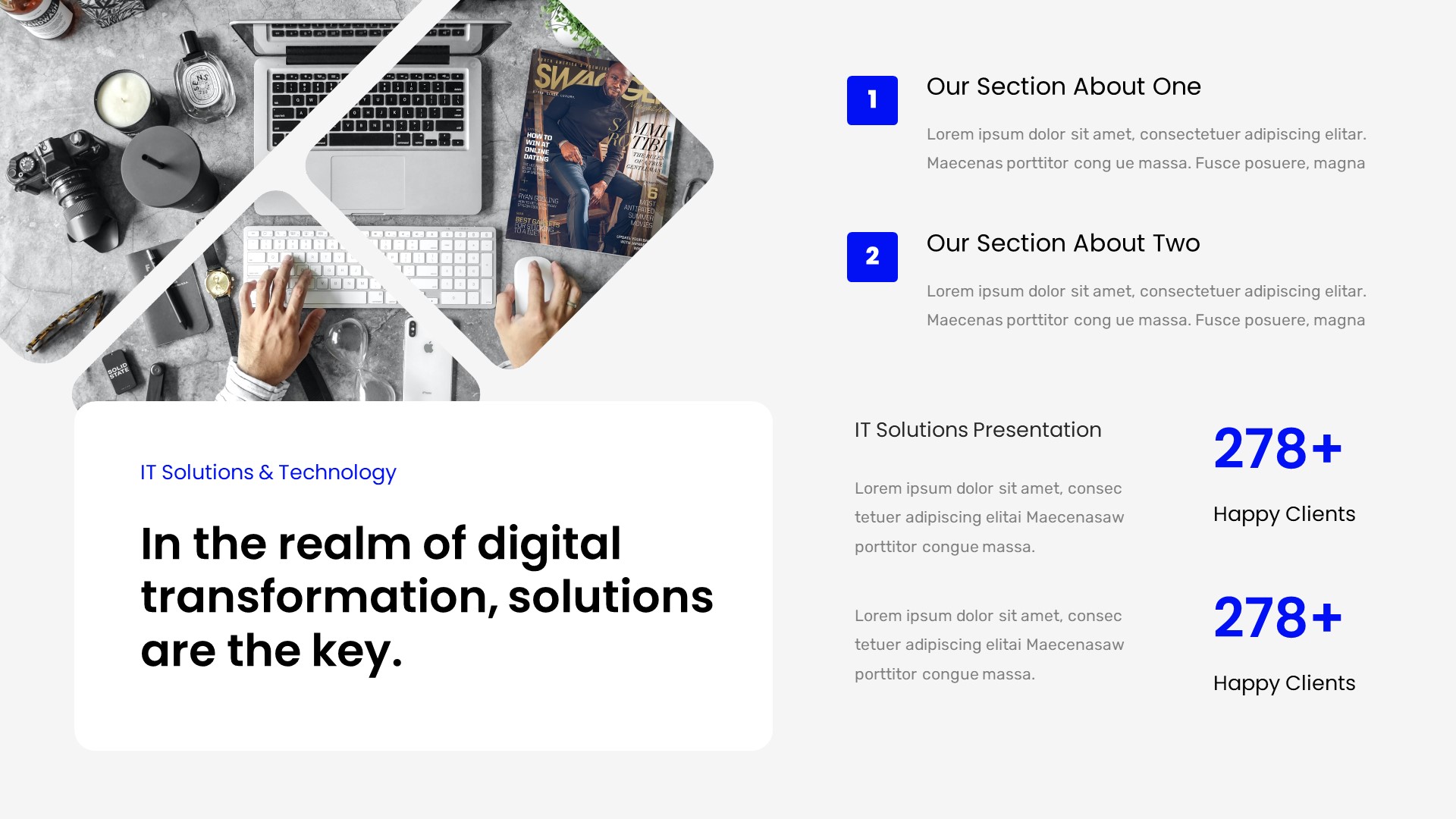 Presty - IT Solution and Technology Powerpoint Template, Presentation ...