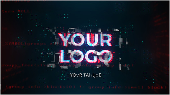 Tech Logo Animation Logo Stings template preview
