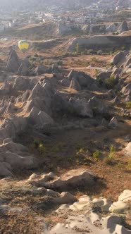 Cappadocia Landscape Aerial View alt
