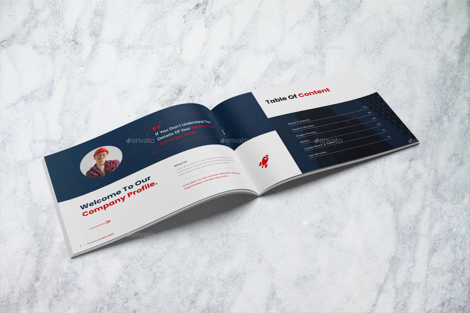 Empower Company Profile, Print Templates 