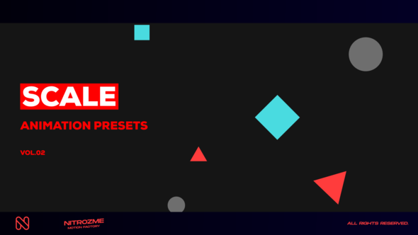 Scale Motion Presets Vol. 02