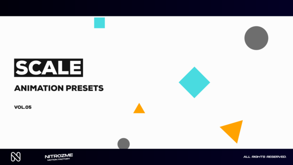 Scale Motion Presets Vol. 05