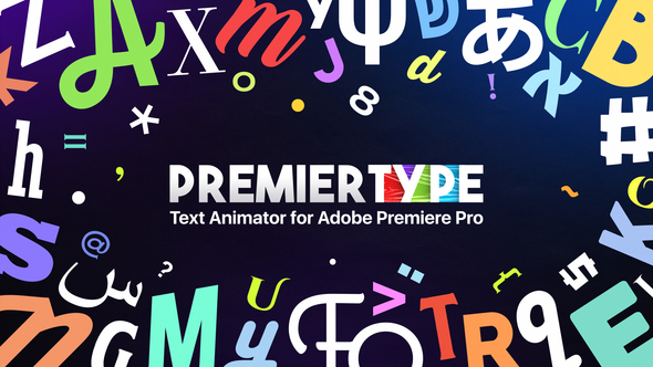 PremierType | Text Animation Tool for Premiere Pro