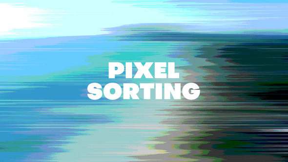 Pixel Sorting Transitions
