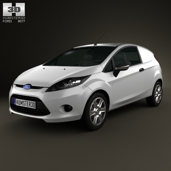 Ford Fiesta Van 2012 - 3DOcean Item for Sale