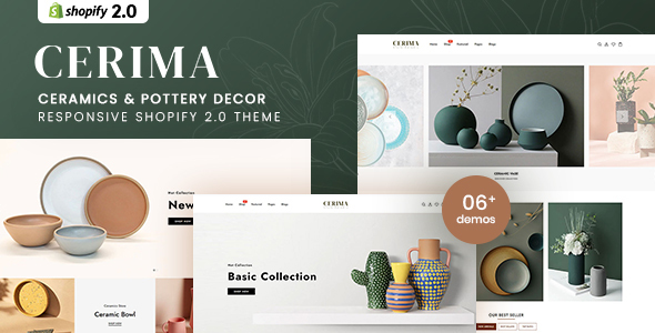 Cerima – Ceramics & Pottery Decor Shopify 2.0 Theme