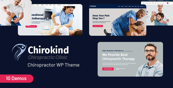 Chirokind - Chiropractor And Physical Therapy WordPress Theme