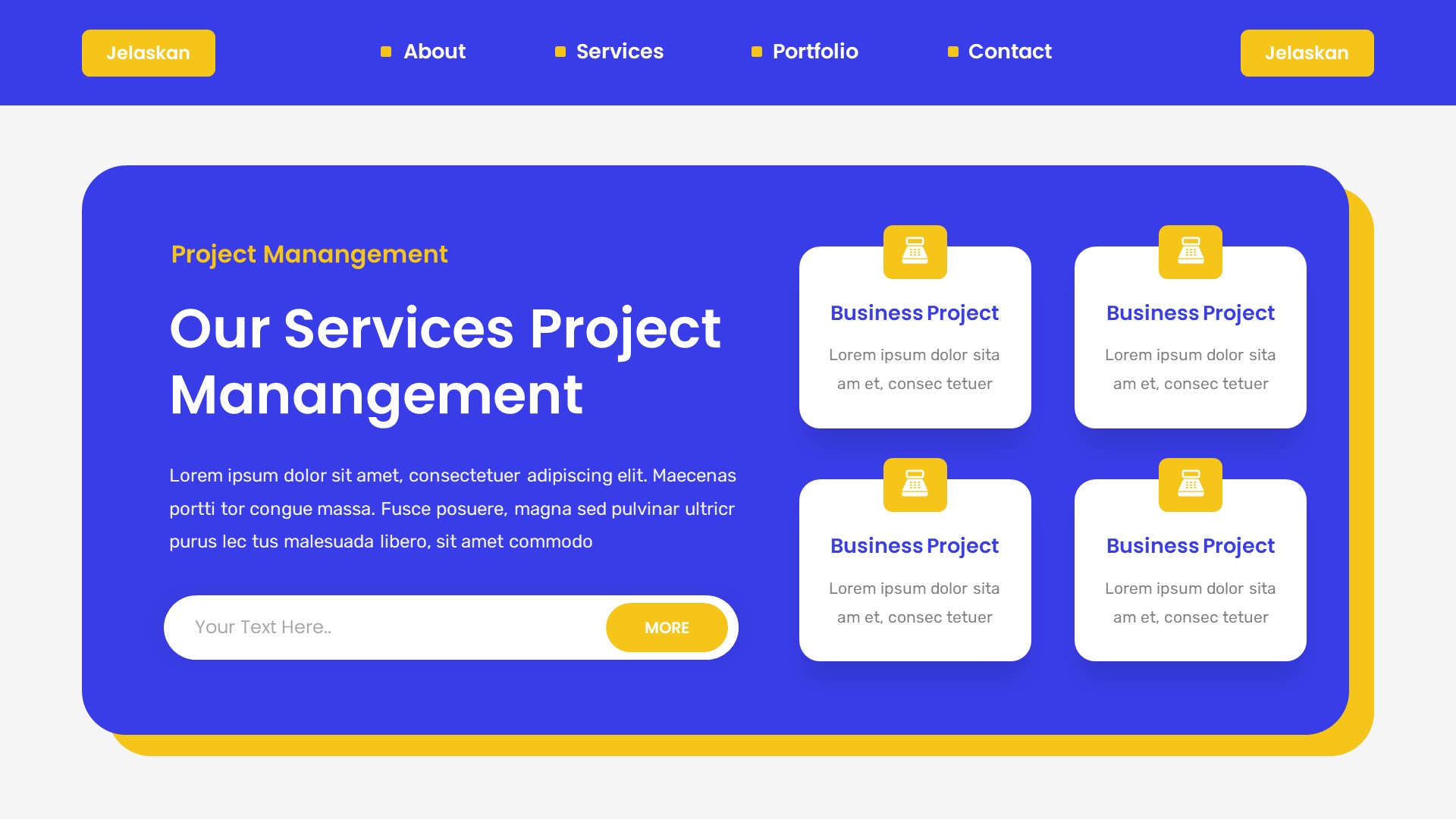 Jelaskan - Project Management Powerpoint Template, Presentation Templates