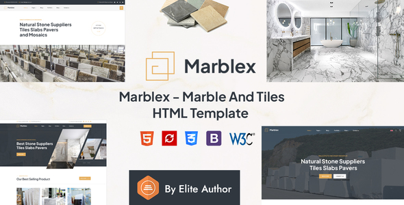 Marblex - Marble & Tiles HTML Template