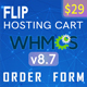 Flip Hosting Cart - WHMCS Order Form Template - One Page Review Checkout