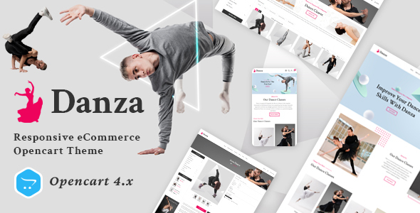 Danza – Responsive OpenCart 4 Theme