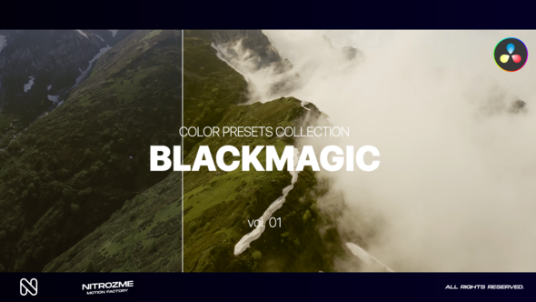 Blackmagic LUT Collection Vol. 01 for DaVinci Resolve