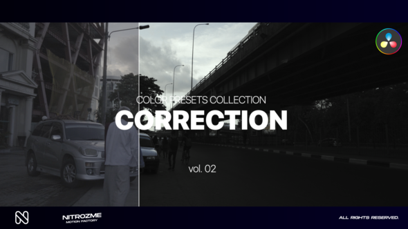 Correction LUT Collection Vol. 02 for DaVinci Resolve