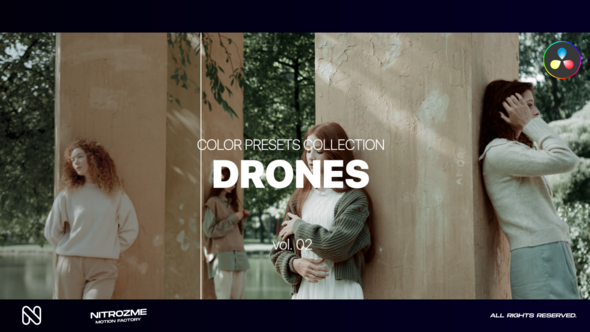 Drones LUT Collection Vol. 02 for DaVinci Resolve