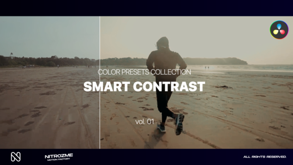 Smart Contrast LUT Collection Vol. 01 for DaVinci Resolve