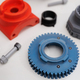 Plastic gears for torque transmission. Spare parts for repair are made on a 3D printer. - PhotoDune Item for Sale