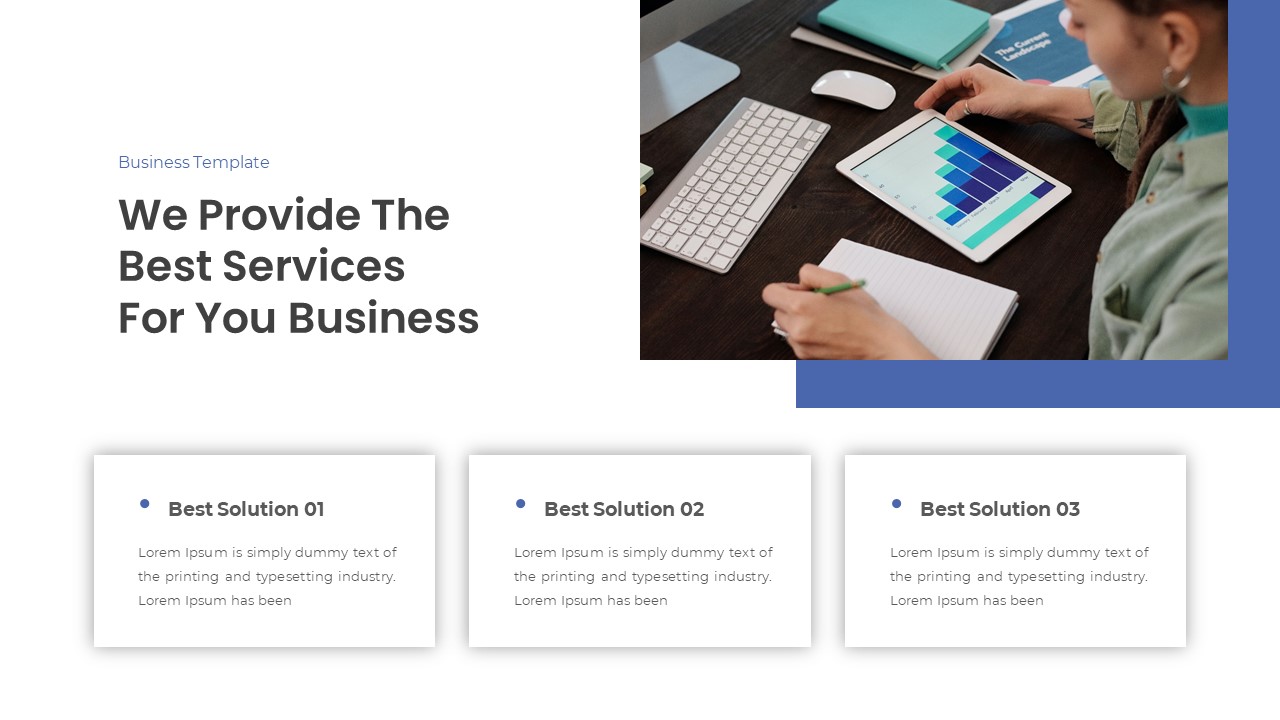 Elusive - Company Business PowerPoint Template, Presentation Templates
