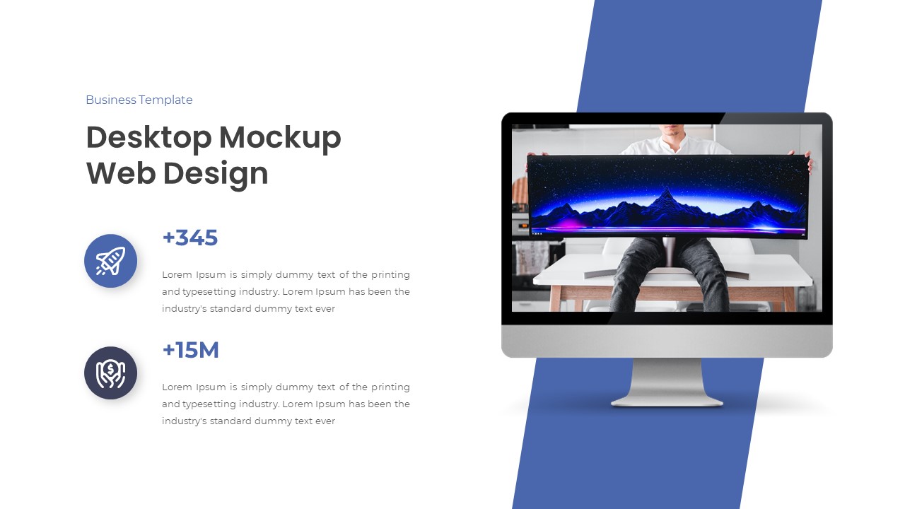 Elusive - Company Business PowerPoint Template, Presentation Templates