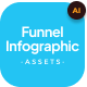 Funnel Diagram Infographic Asset Illustrator