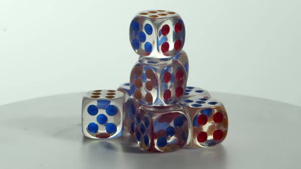 Stack of dices alt