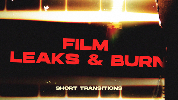 Film Leaks & Burn Transitions | Premiere Pro