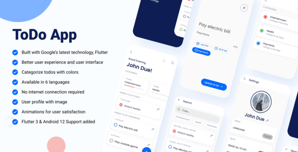 ToDo App - Manage Your Tasks and Todos Easily