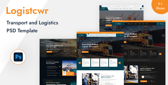 Logistcwr-Transport and Logistics PSD Template