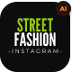 Street Fashion Social Media Template AI