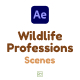 Wildlife Professions For After Effects - VideoHive Item for Sale