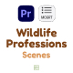 Wildlife Professions For Premiere Pro - VideoHive Item for Sale