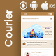 Courier Delivery Ionic App Template | 2 Apps | User App + Delivery App | CourierPro