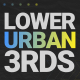 Lower Thirds: Urban (MoGRT) - VideoHive Item for Sale