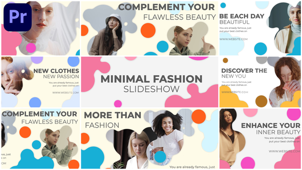 Minimal Fashion Slideshow | MOGRT