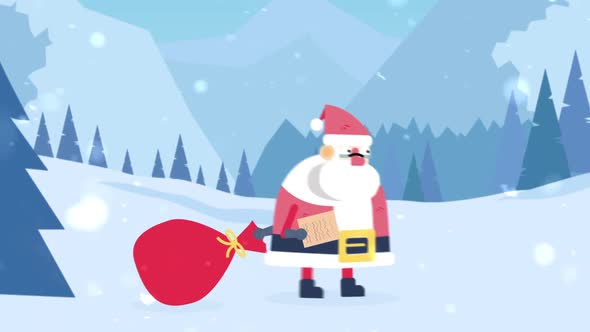 funny cartoon video pictures of santa claus