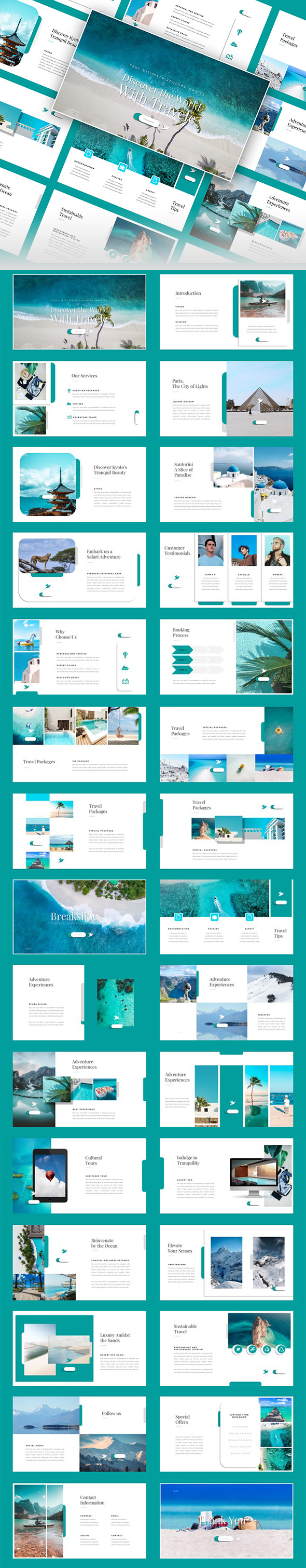 Travele - Travel agency Powerpoint Template