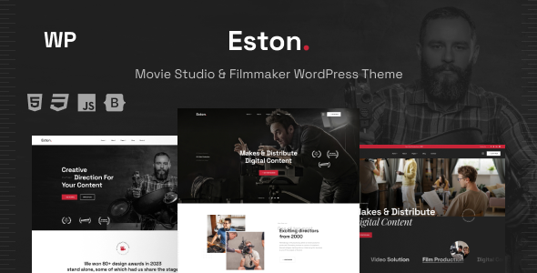 Eston - Movie Studio & Filmmaker WordPress Theme