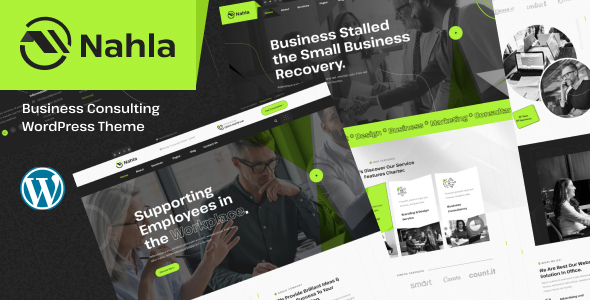 Nahla - Business Consulting WordPress Theme
