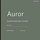 Auror - Business Keynote Template