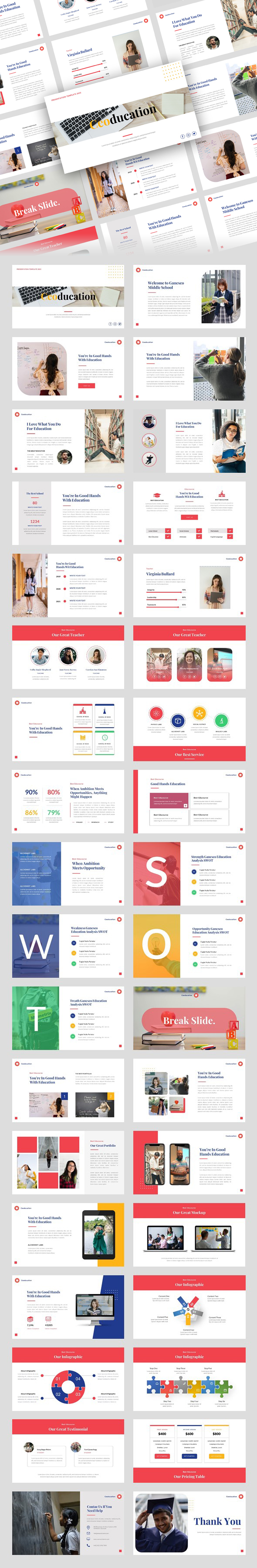 Ceoducation – Education & Learning Google Slides Template
