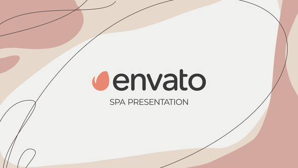 Spa Presentation Video Displays template preview