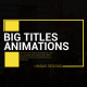 Big Title Animations - VideoHive Item for Sale