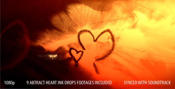 Abstract Hearts - VideoHive 3877191