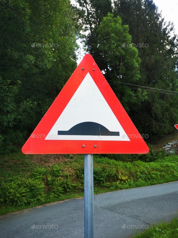 Hump Sign Photos and Images