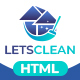 LetsClean | Cleaning Services HTML Template