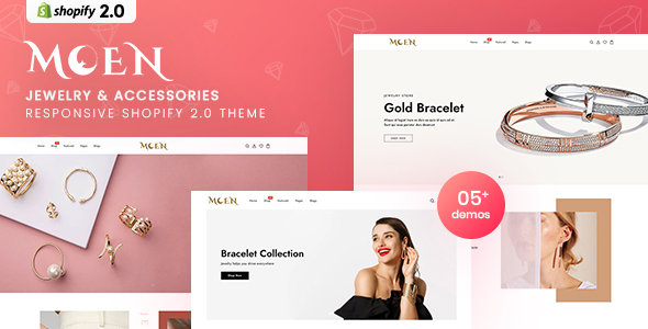 Moen - Jewelry & Accessories Responsive Shopify 2.0 Theme