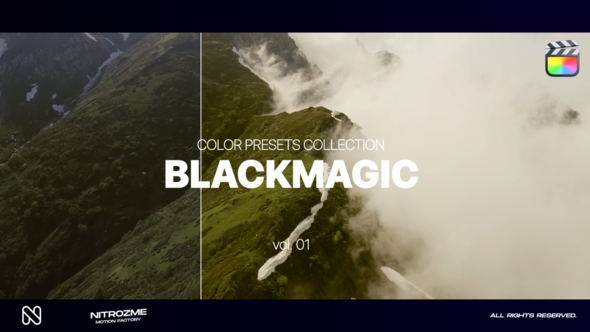 Blackmagic LUT Collection Vol. 01 for Final Cut Pro X